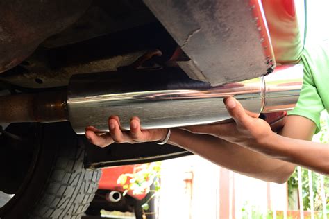 how to patch exhaust leak|3 Ways to Patch an Exhaust Pipe